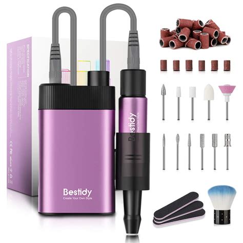 drill nail kit|bestidy electric nail drill kit.